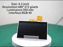 4.3 inch LCD Monitor Module với 480 * 272 pixel Màn hình LCD TFT với độ sáng 350 nits